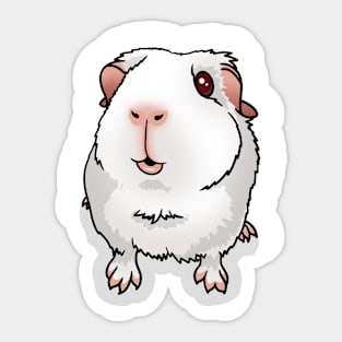 Albino Guinea Pig Sticker